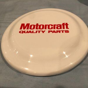 Motorcraft Quality Parts White & Red Frisbee #UPST
